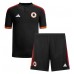 Camisa de time de futebol AS Roma Lorenzo Pellegrini #7 Replicas 3º Equipamento Infantil 2023-24 Manga Curta (+ Calças curtas)
